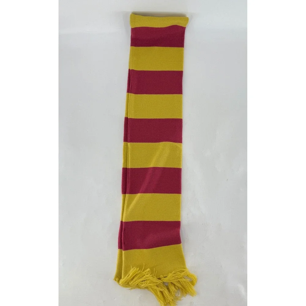 Harry Potter Gryffindor Scarf Striped Knit‎ Tassel Emblem